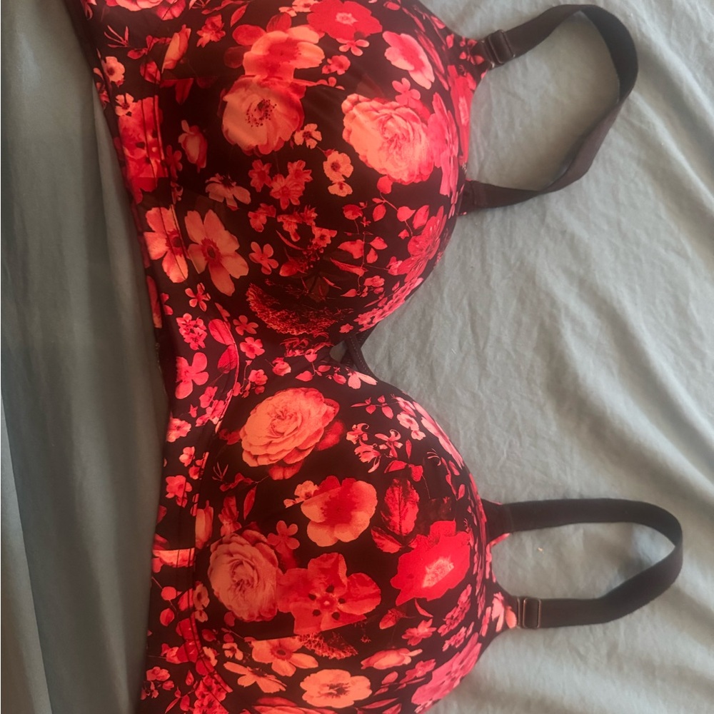 Vibrant Floral Women's Bra